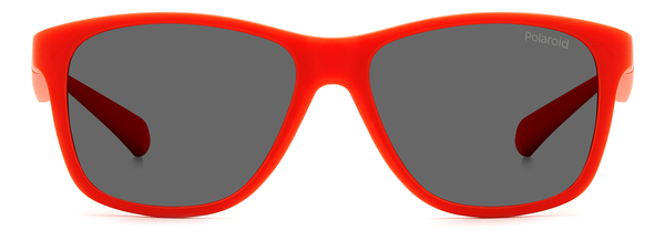 POLAROID-KIDS-8052/S IWK*M9 MATTE RED BLUE(GREY POLARIZED 47*13, Rojo, hi-res 1